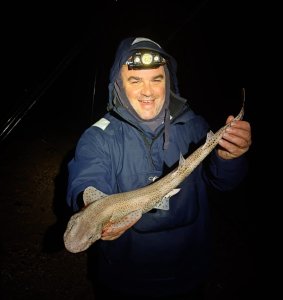 Dean Bailey with a Lesser Spotted Dogfish of 2lb 8oz