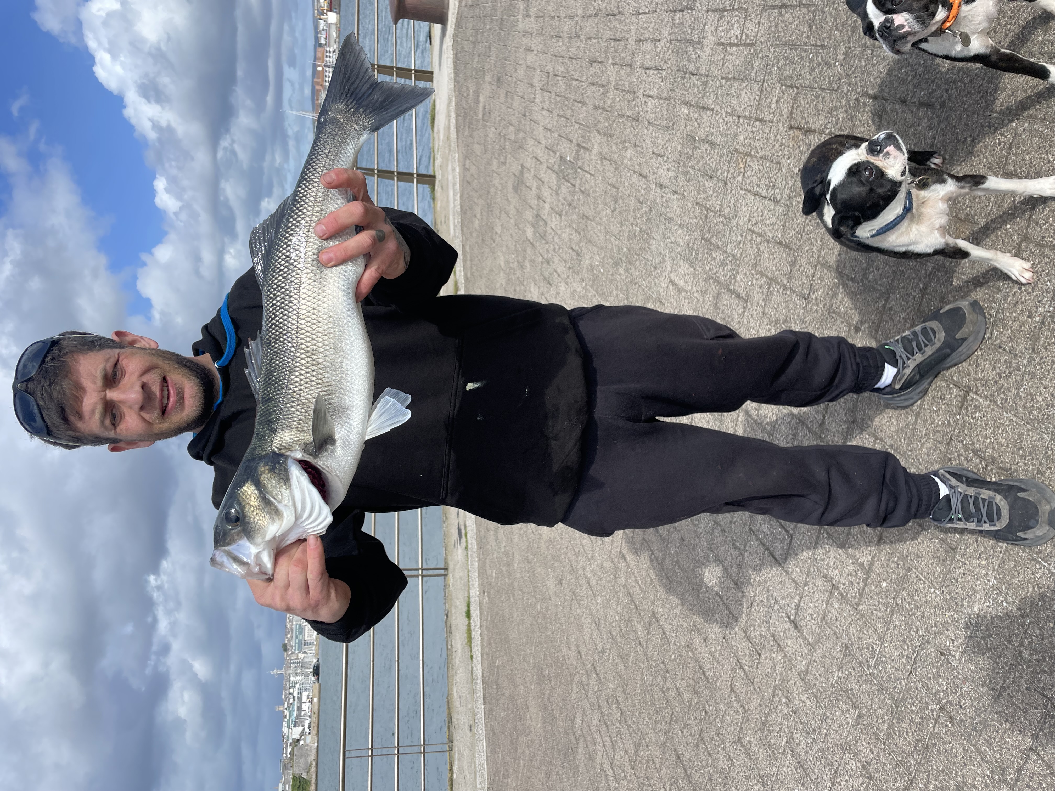 Josh Clark with a Bass of 4lb 13oz